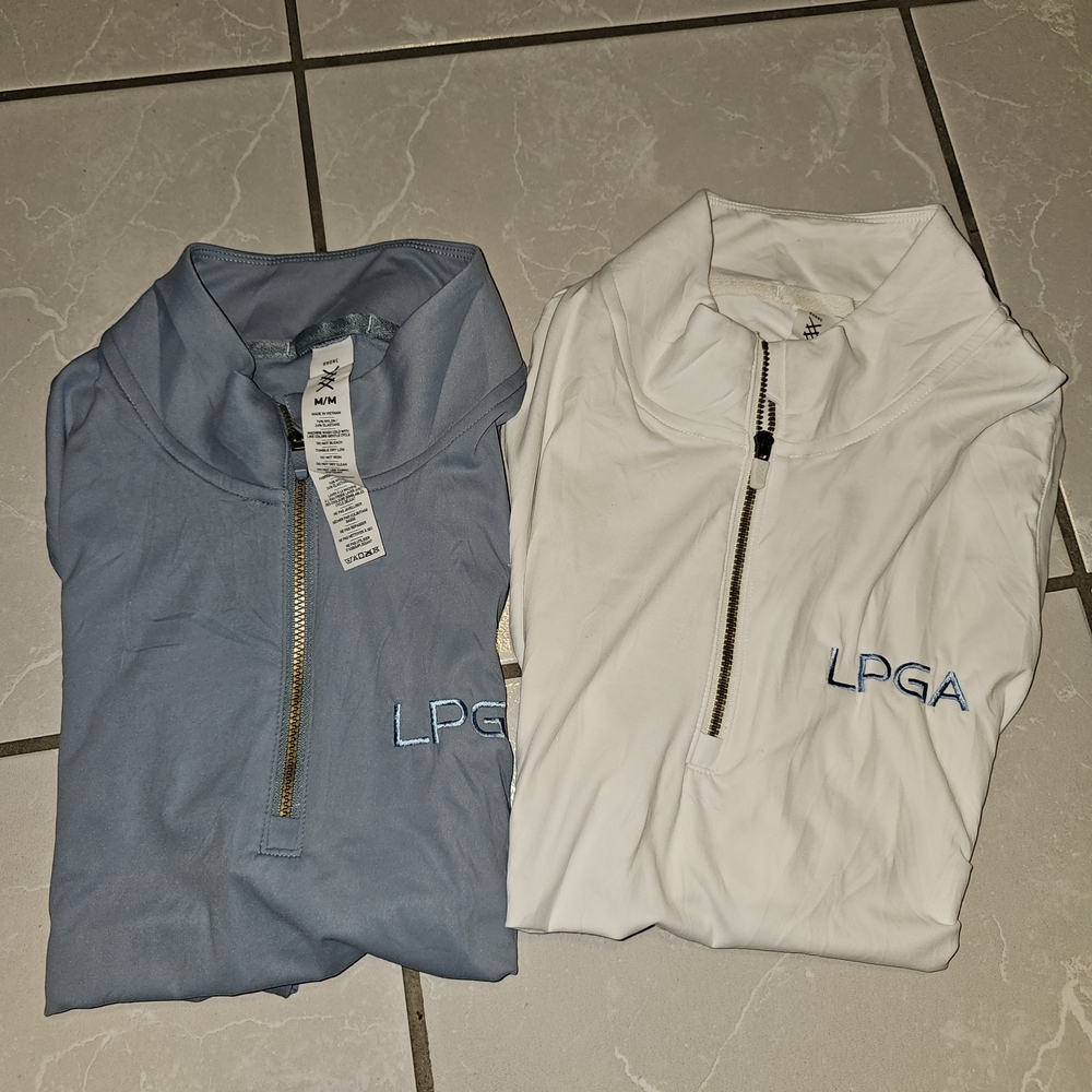 Rhone Light Blue Quarter-Zip Pullover - image 1